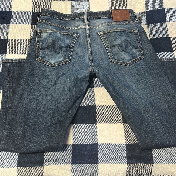 MENS ag adiano goldschmied denim jeans sz 33x34 - Picture 4 of 6